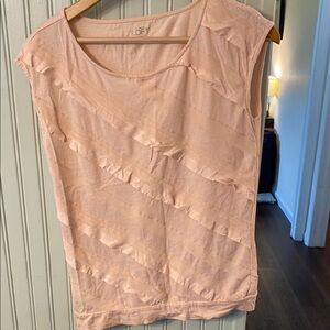 LOFT Women's Pink Top
